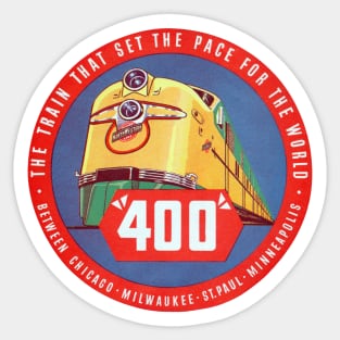 1950 Chicago and North Western Railroad Sticker